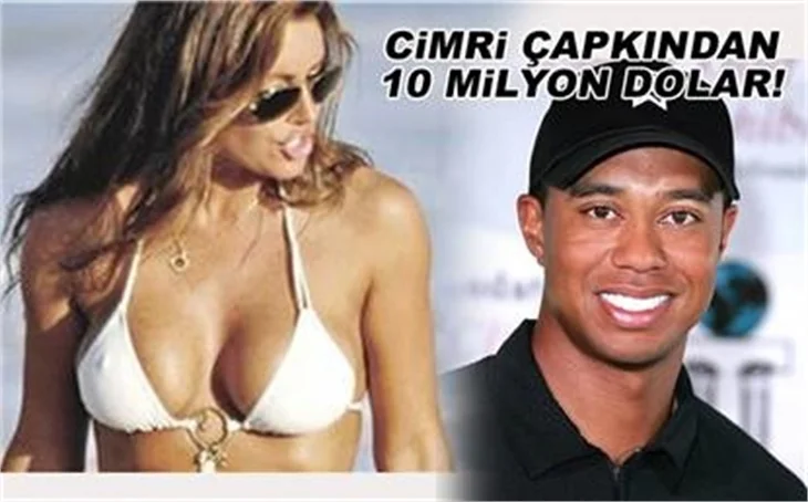 TİGER WOODS'TAN SUS PAYI!