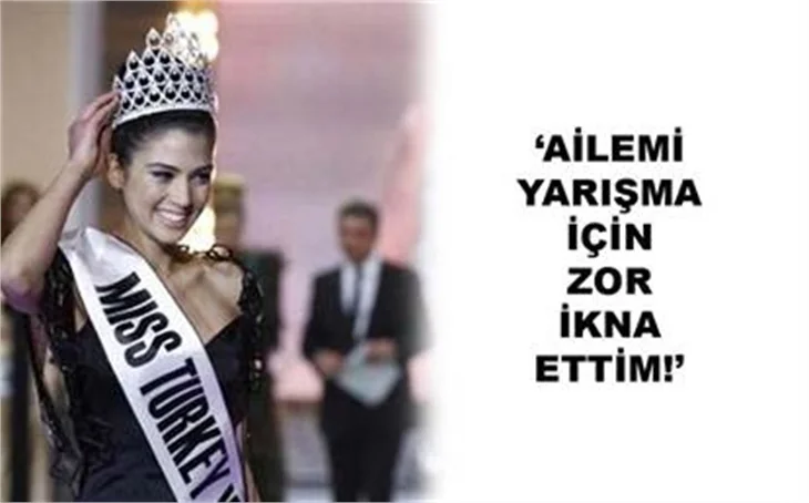 AİLESİNİ ZOR İKNA ETTİ