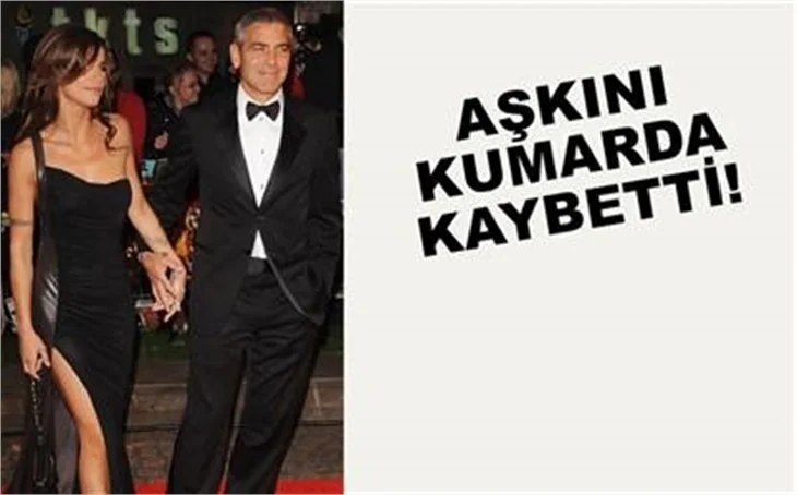 GEORGE CLOONEY KUMARBAZ ÇIKTI!