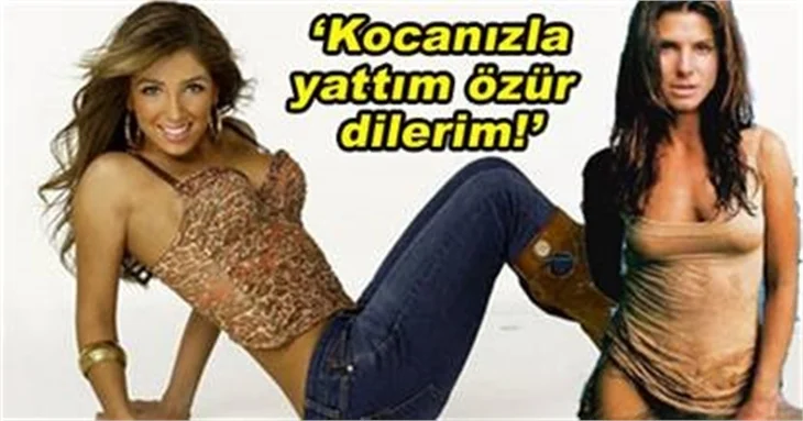 EŞİNİZLE YATTIM ÖZÜR DİLERİM!