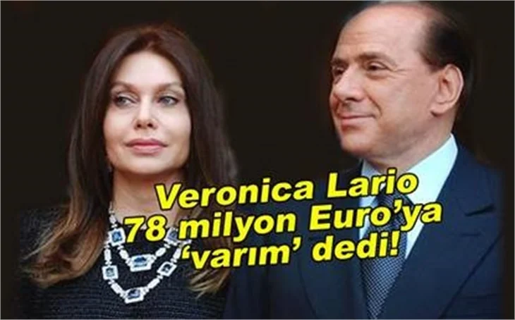 BERLUSCONI EVİ VERDİ; KURTULDU