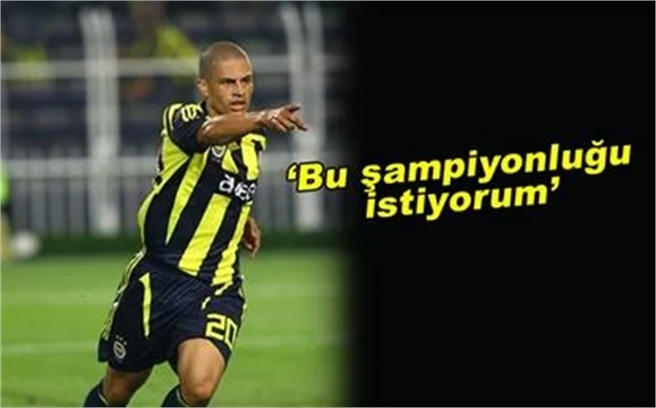 ALEX TAKIM ARKADAŞLARINA SESLENDİ