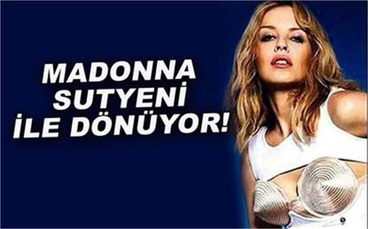 MADONNA'YA ÖZENDİ..