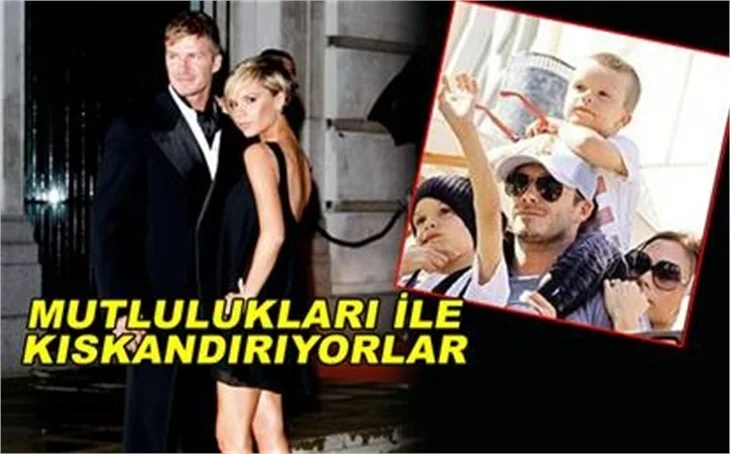 BECKHAM AİLESİ KONSERDE