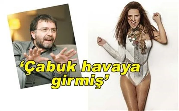 AHMET HAKAN'DAN DEMET AKALIN'A GÖNDERME