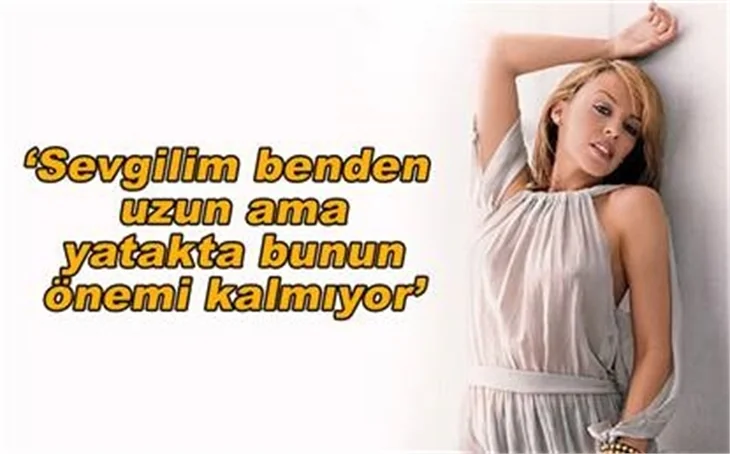 KYLIE MINOGUE YATAK SIRLARINI AÇIKLADI
