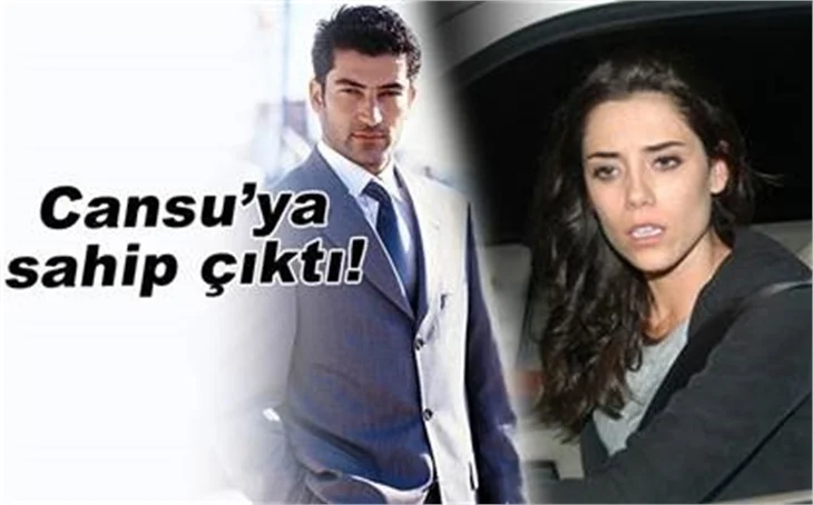 KENAN İMİRZALIOĞLU CANSU'YU KORUDU