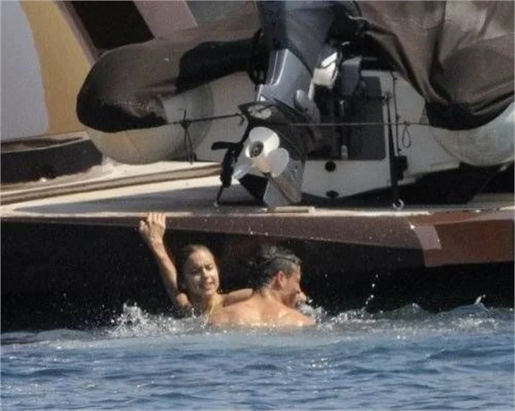 Ronaldo, sevgilisi Irina Shaykiel ile aşk tatilinde