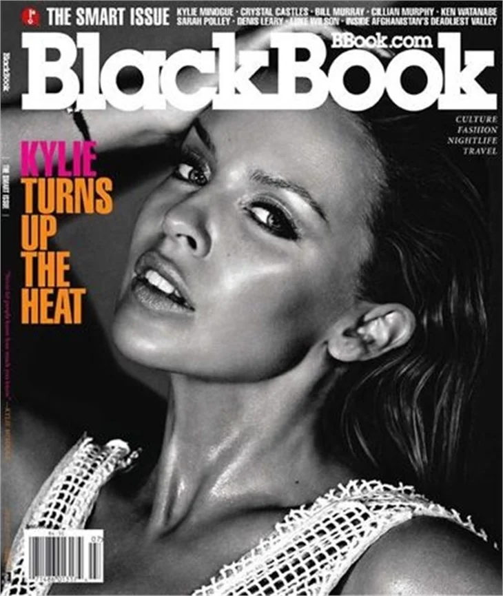 Kylie Minogue'den bu kez ıslak afrodit