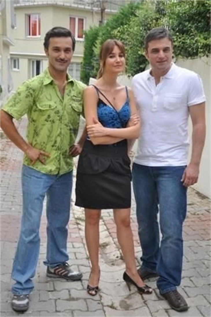 "Geniş Aile" dizi setinden kareler..