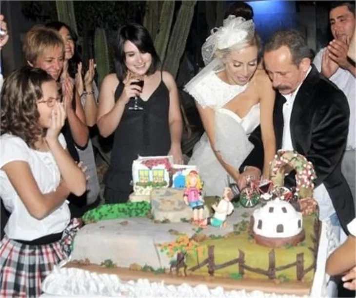 Zeynep Casalini'nin düğününden görüntüler..