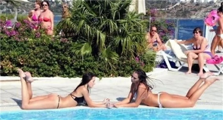 Bodrum'da Miss Turizm güzellik yarışması..