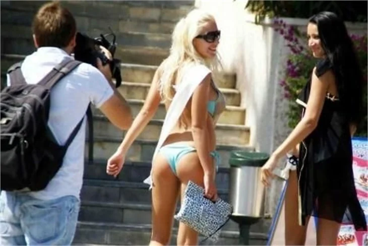 Bodrum'da Miss Turizm güzellik yarışması..