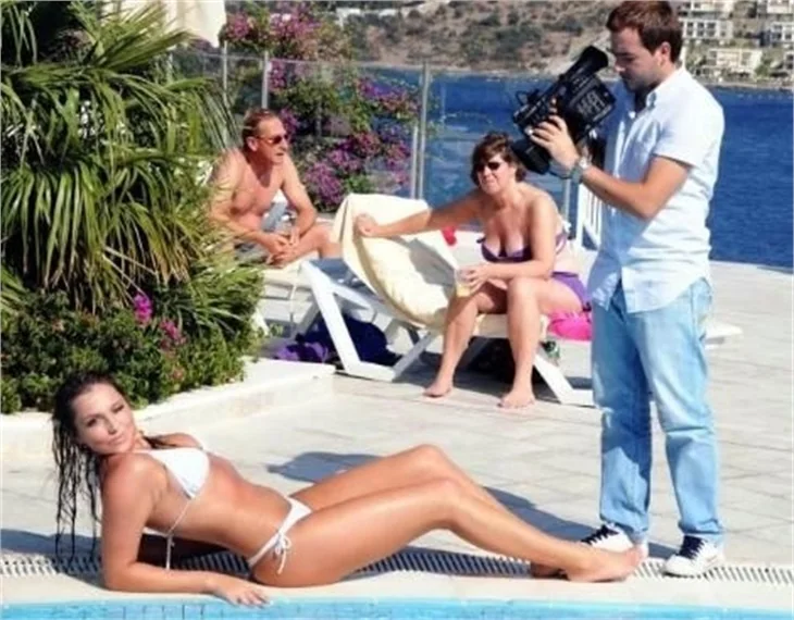 Bodrum'da Miss Turizm güzellik yarışması..