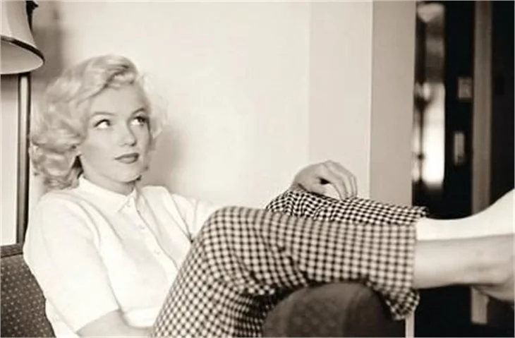 Marilyn Monroe'nun yayınlanmamış fotoğrafları..