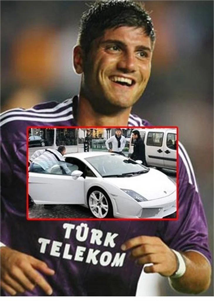 BARIŞ ÖZBEK 800 BİN TL'LİK ARABASIYLA ŞOV YAPTI