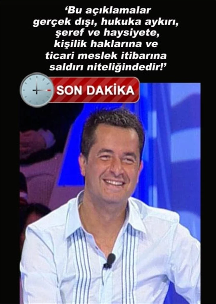 ACUN ILICALI SESSİZLİĞİNİ BOZDU!