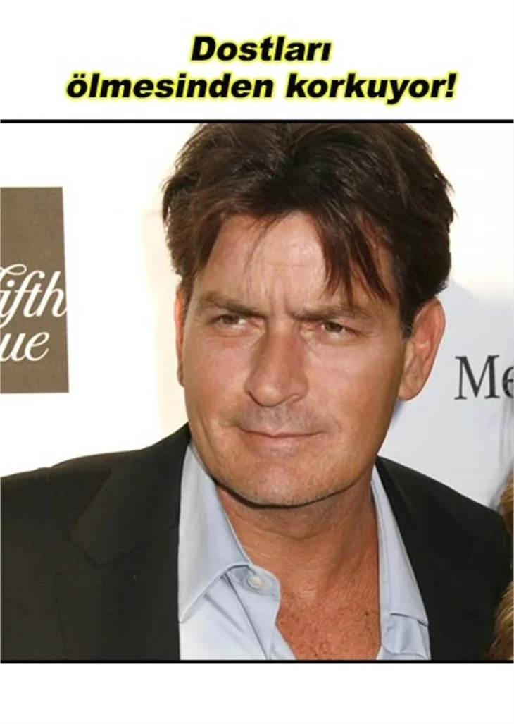 CHARLIE SHEEN UYUŞTURUCU BATAĞINDA!