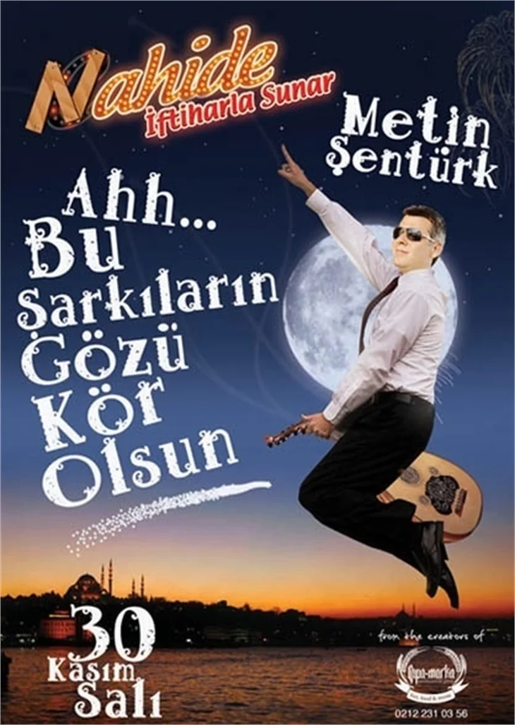 NAHİDE İFTİHARLA SUNAR; METİN ŞENTÜRK!