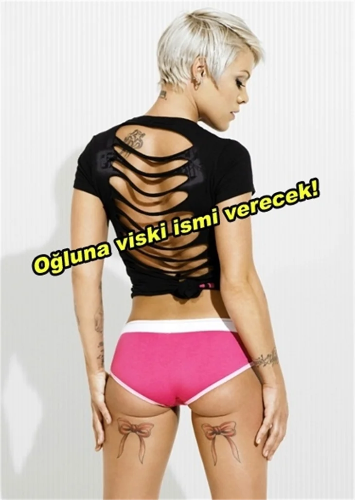 PINK'TEN OĞLUNA İLGİNÇ İSİM..