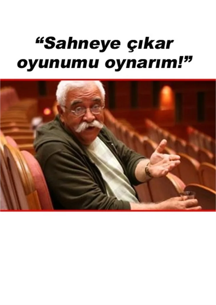 LEVENT KIRCA, "ÖLÜM DE OLSA PERDE KAPANMAZ!"
