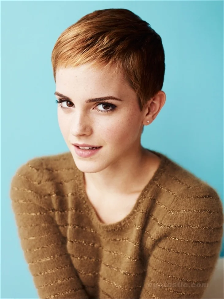 Seksi kız Emma Watson'un yeni imajı!