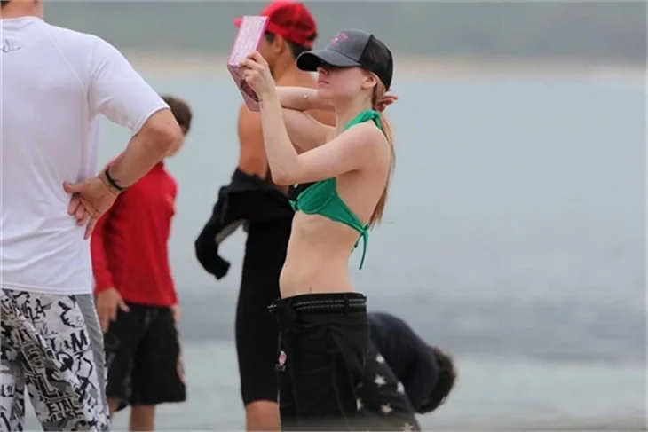 Avril Lavigne'in makyajsız fotoğrafları!