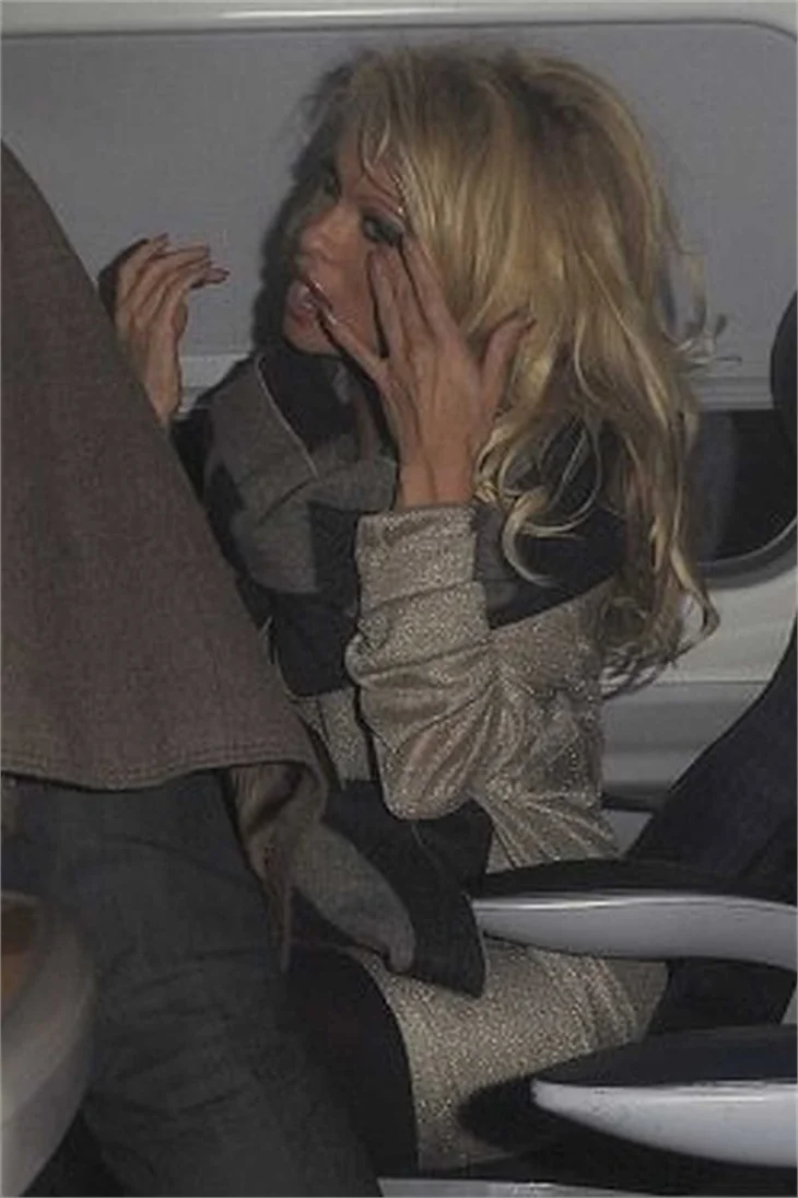 Pamela Anderson saldırıya uğradı!