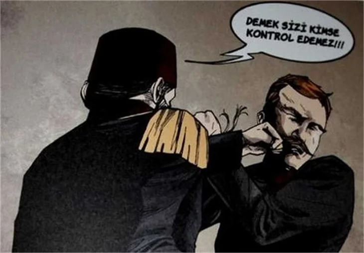 Atatürk ile ilgili çizilen skandal karikatür!