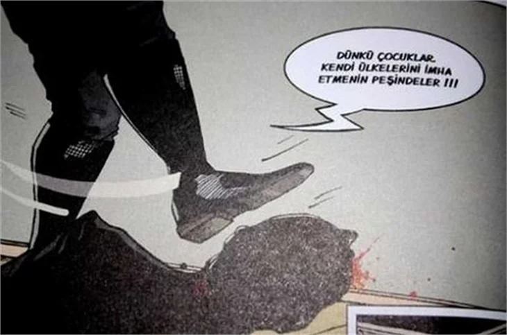 Atatürk ile ilgili çizilen skandal karikatür!