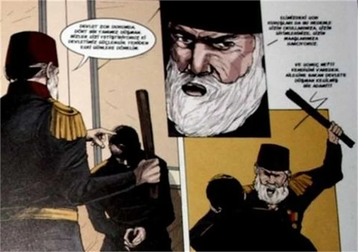 Atatürk ile ilgili çizilen skandal karikatür!