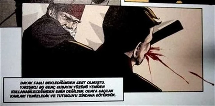 Atatürk ile ilgili çizilen skandal karikatür!