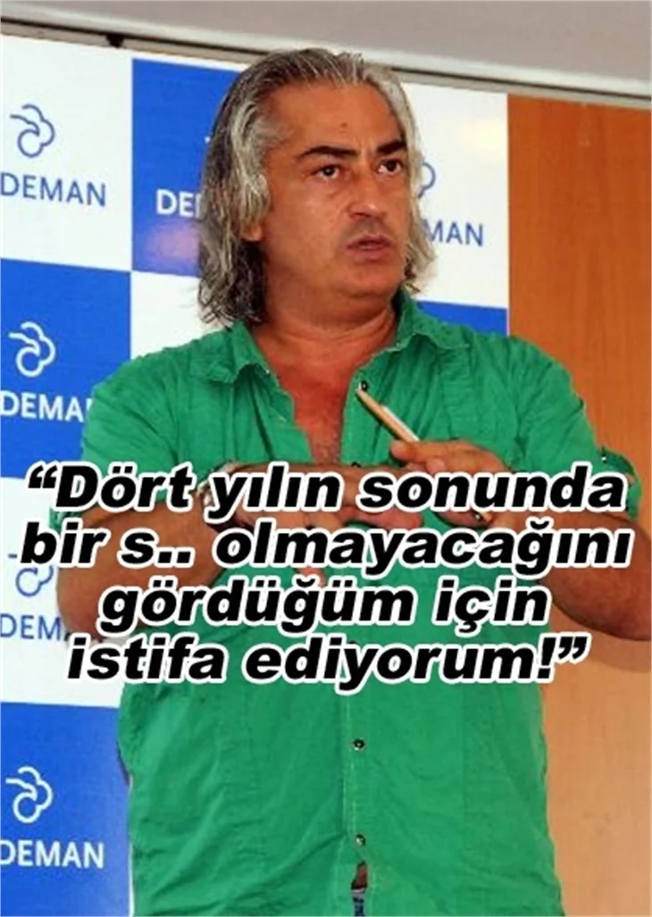 MUSTAFA ALTIOKLAR'DAN KÜFÜRLÜ İSTİFA!