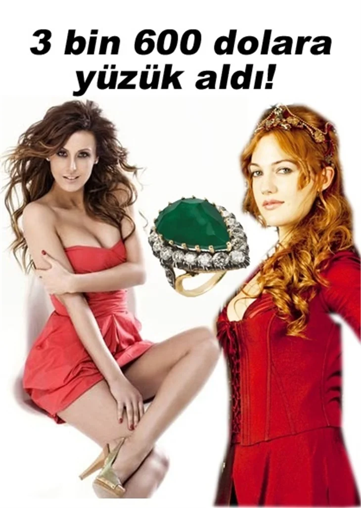 EBRU DESTAN, HÜRREM SULTAN'A ÖZENDİ!