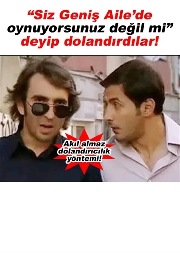 ÜNLÜ DİZİ OYUNCUSUNU BÖYLE DOLANDIRDILAR!