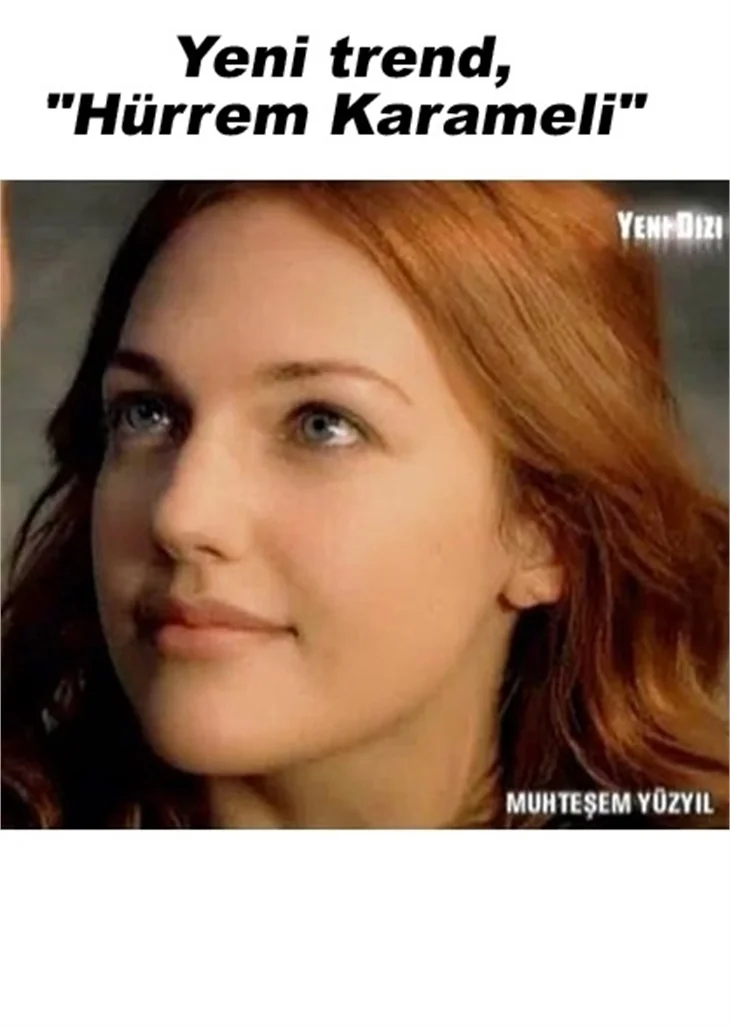 HÜRREM SULTAN'IN SAÇ RENGİ MODA OLDU!