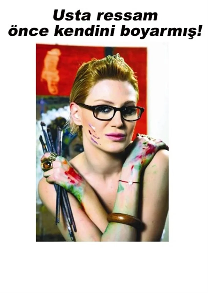 YAHŞİ RESSAM HANDE KATİPOĞLU!