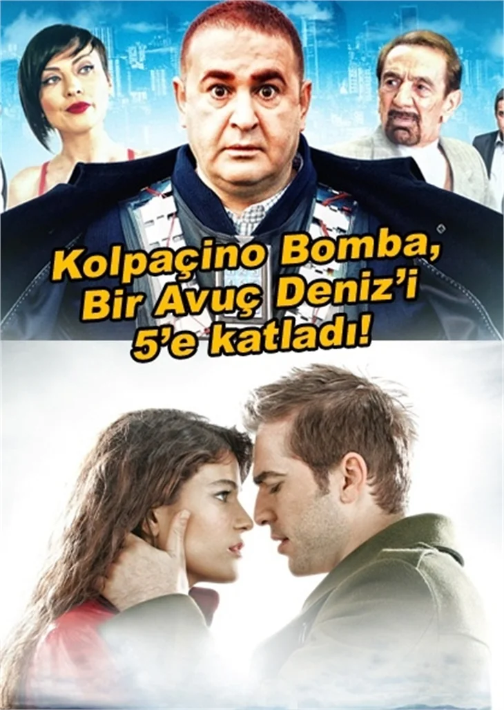 KOLPAÇİNO BOMBA, BİR AVUÇ DENİZ'İ 5’E KATLADI!