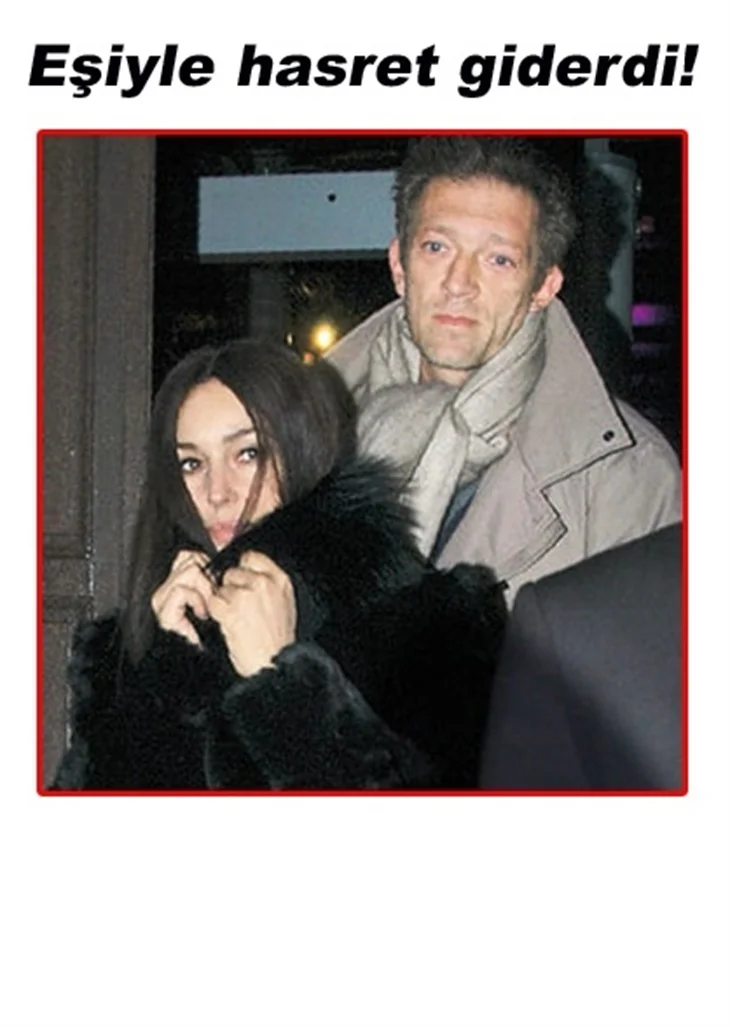 MONICA BELLUCCİ VE VİNCENT CASSEL