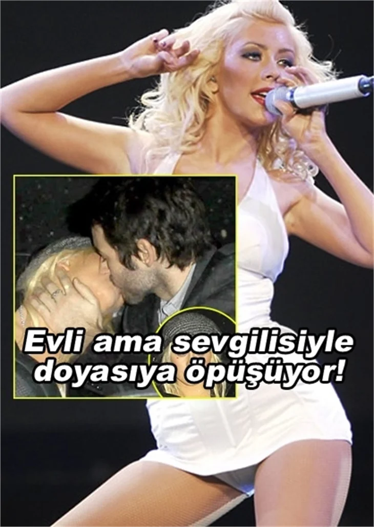 AGUILERA PAPARAZZİLERİ UMURSAMADI!