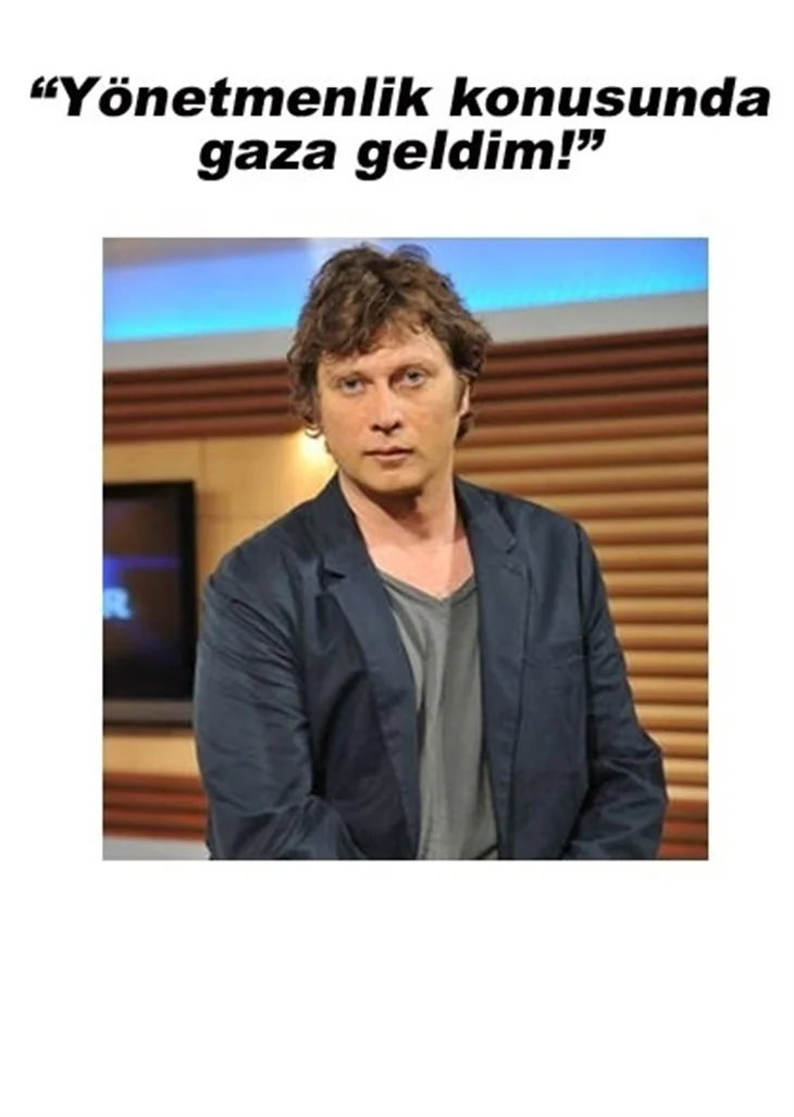LEVENT KAZAK: İLK FİLMİ ÇEKİYORUM!