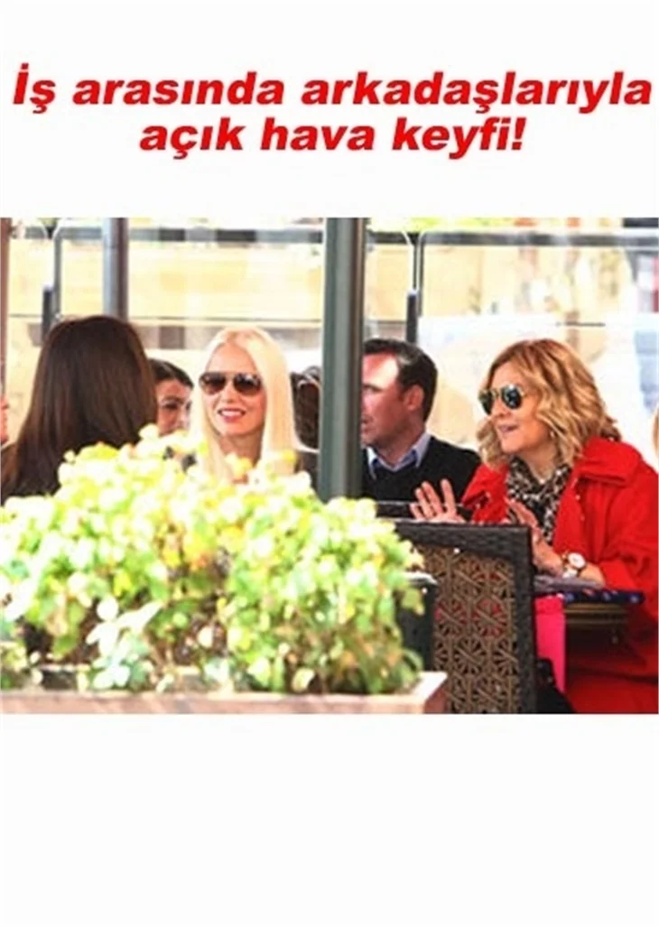 SİREN ERTAN ÇARMIKLI'NIN KEYFİ YERİNDE!
