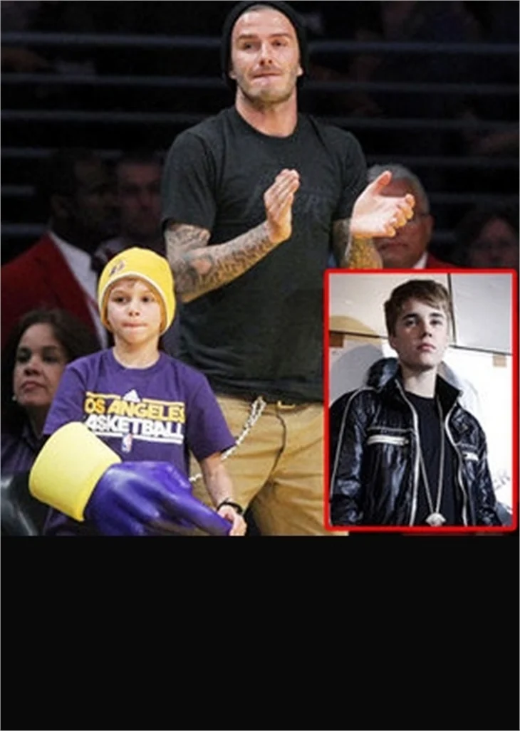 BECKHAM’IN KIZININ İSMİ 'JUSTİNE BİEBER'