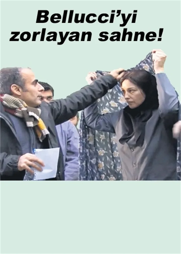 MONICA'YA EŞARP BAĞLAMA DERSİ!