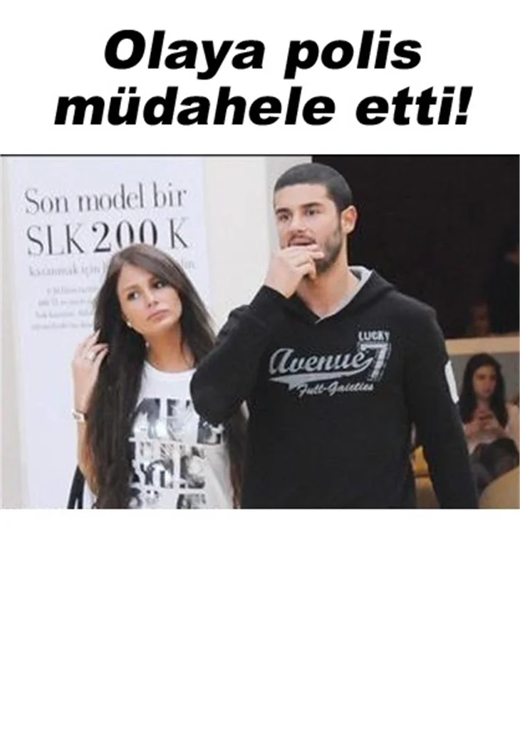 OKTAY, SOKAK ORTASINDA SEVGİLİSİYLE KAVGA ETTİ!