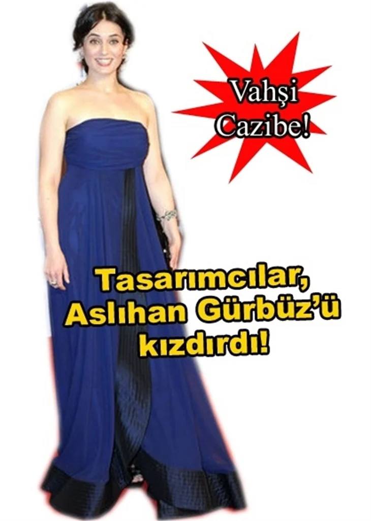 TASARIMCILAR, ASLIHAN GÜRBÜZ'Ü KIZDIRDI!
