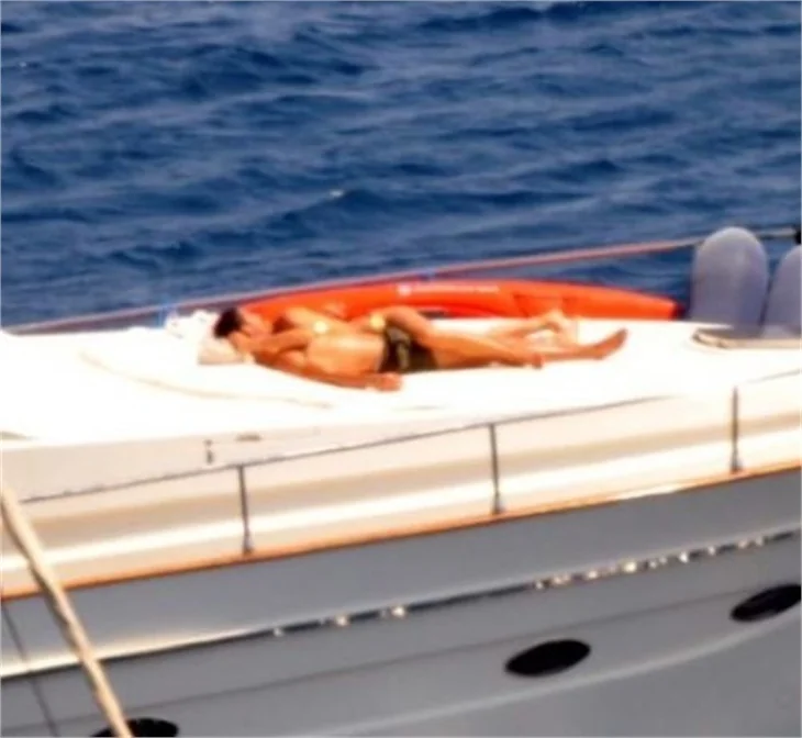 Ronaldo, Bodrum'da böyle yakalandı..