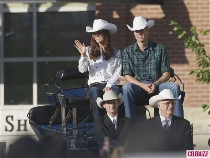 Prens ve Prenses'in rodeo keyfi