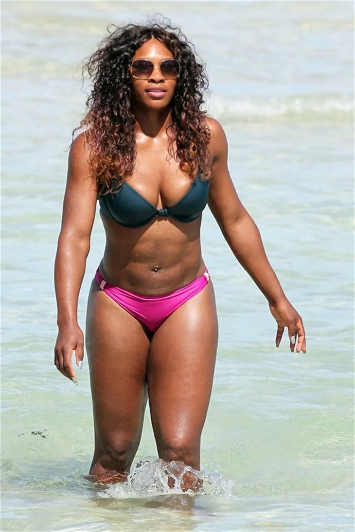 Serena Williams'ın bikinili fotoğrafları..