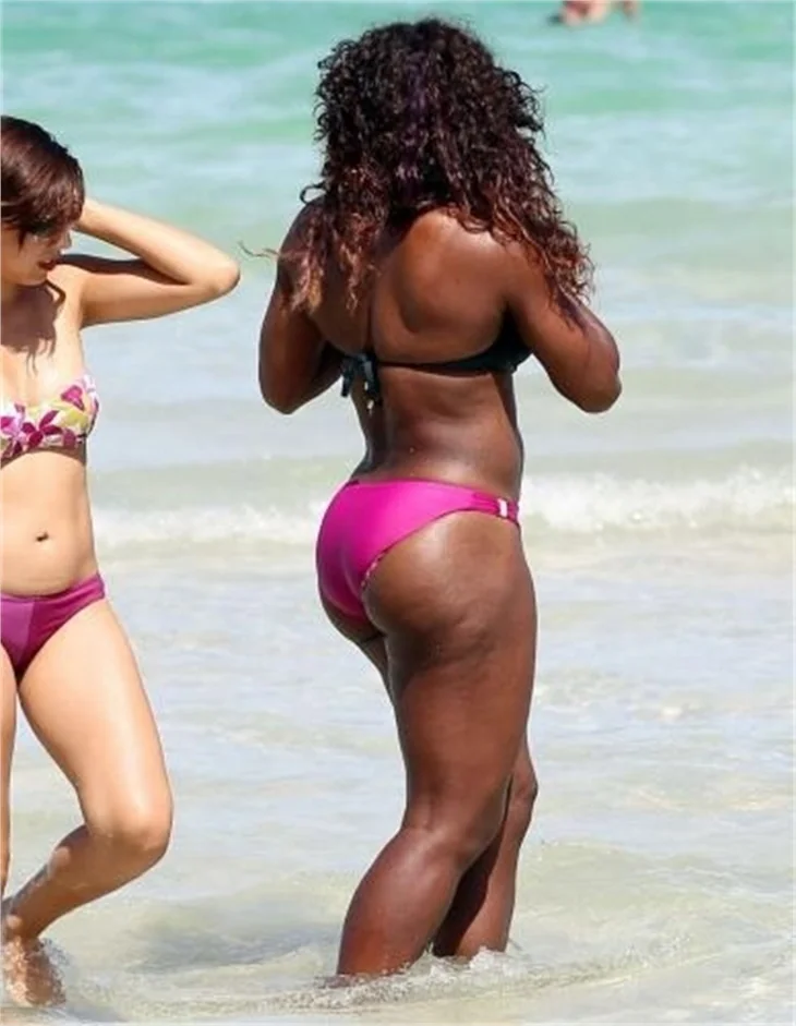 Serena Williams'ın bikinili fotoğrafları..